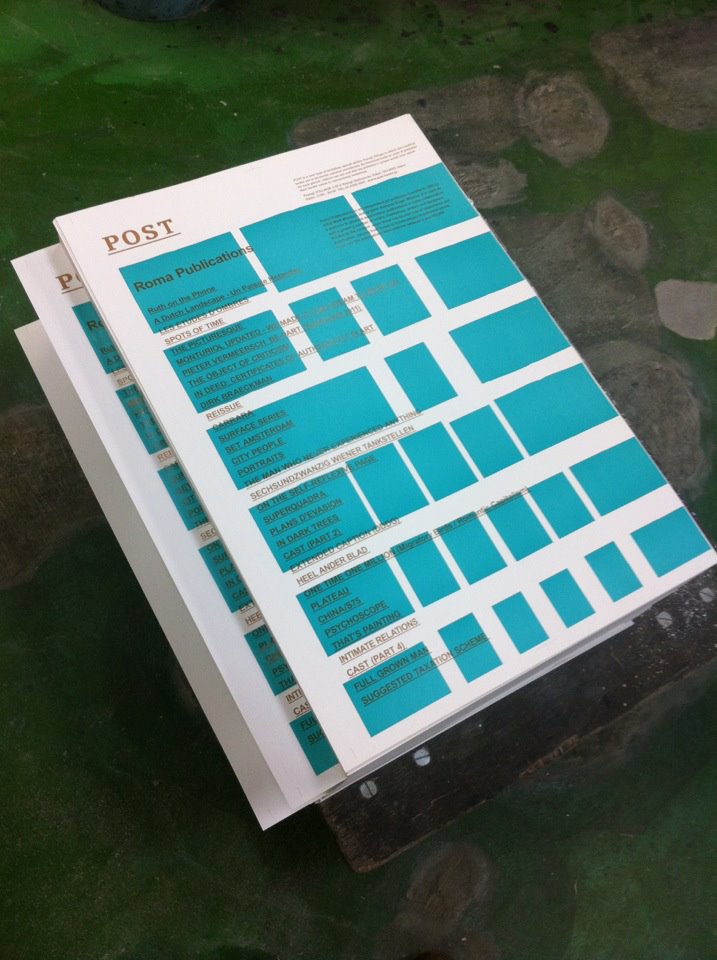 Roma Publications Brochure